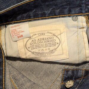 Ag Adriano Goldschmied Ex-Boyfriend Crop Jeans